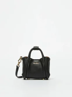 Borsa Marine mini in pelle liscia