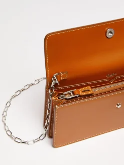 Busta porta telefono in pelle