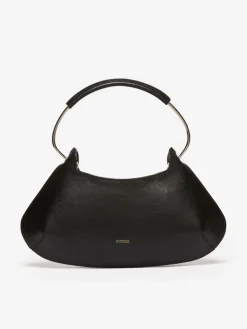 Caju bag media in pelle