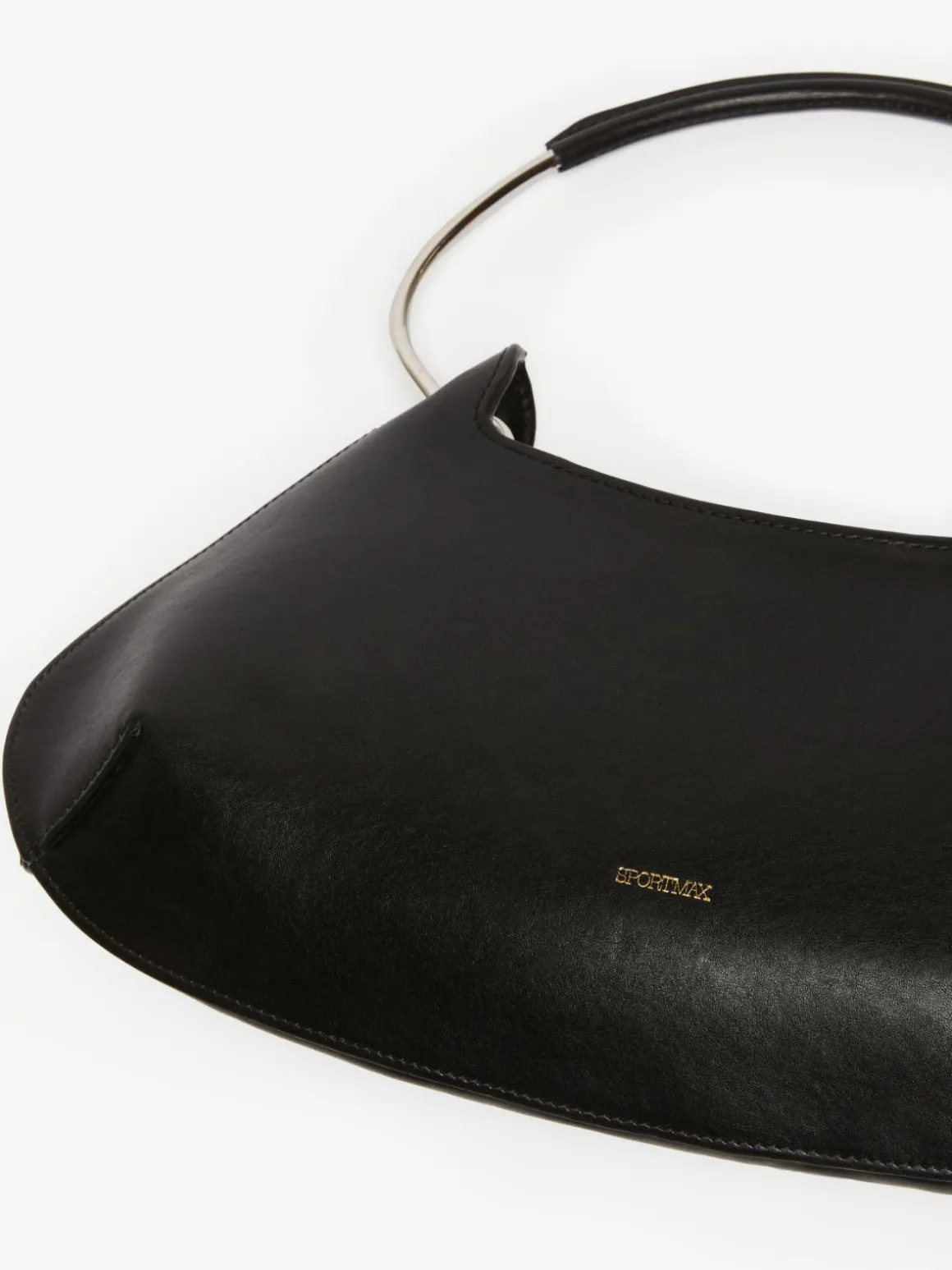Caju bag media in pelle