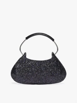 Caju bag mini in tessuto glitter