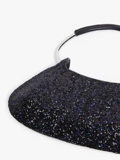Caju bag mini in tessuto glitter