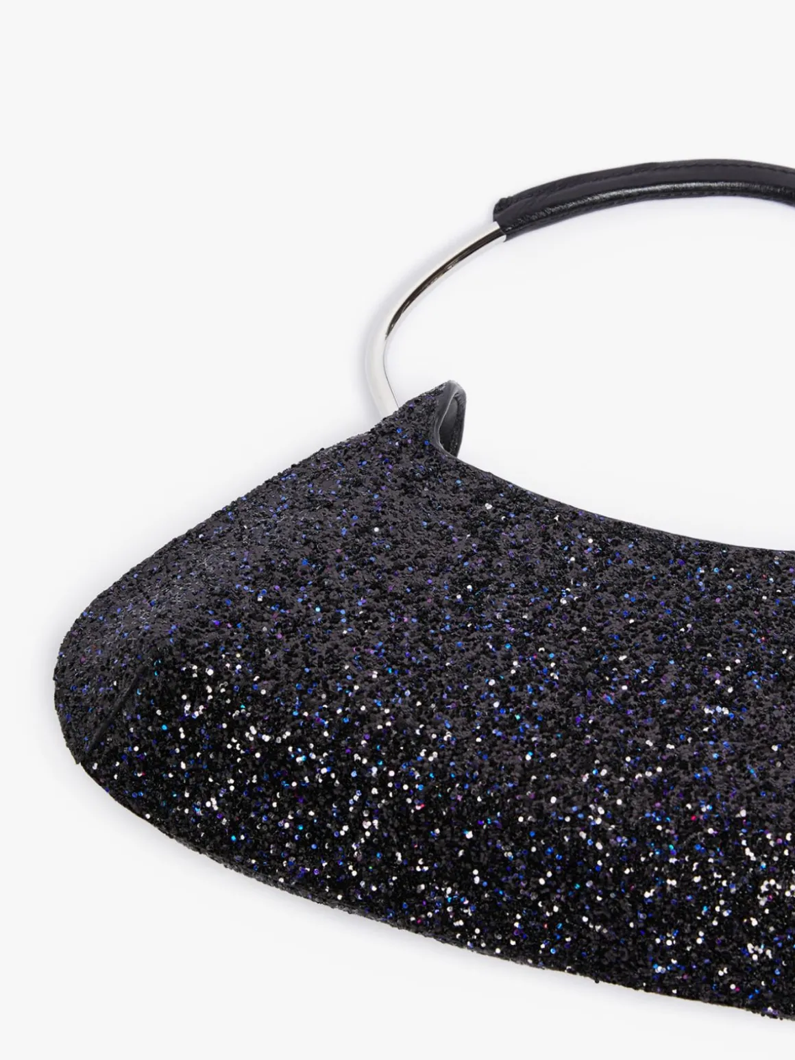 Caju bag mini in tessuto glitter