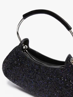 Caju bag mini in tessuto glitter