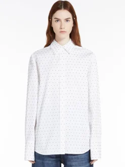 Camicia con borchie