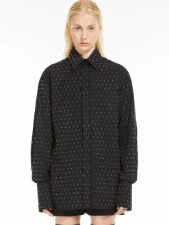 Camicia con borchie
