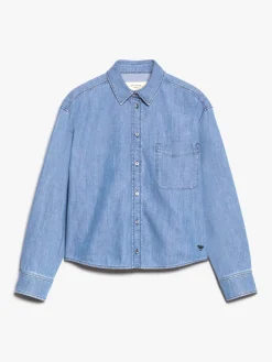 Camicia in denim di cotone
