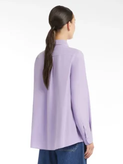 Camicia in seta lavata