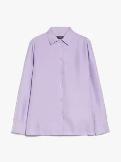Camicia in seta lavata