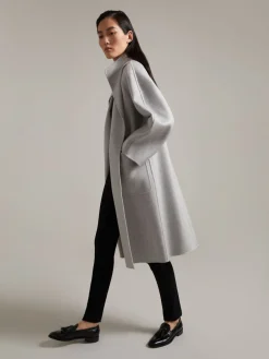Cappotto cardigan in cachemire
