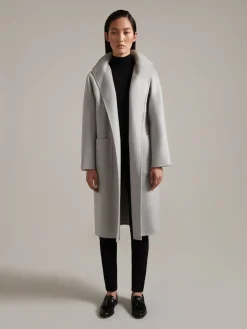 Cappotto cardigan in cachemire