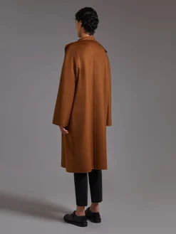 Cappotto cardigan in cachemire