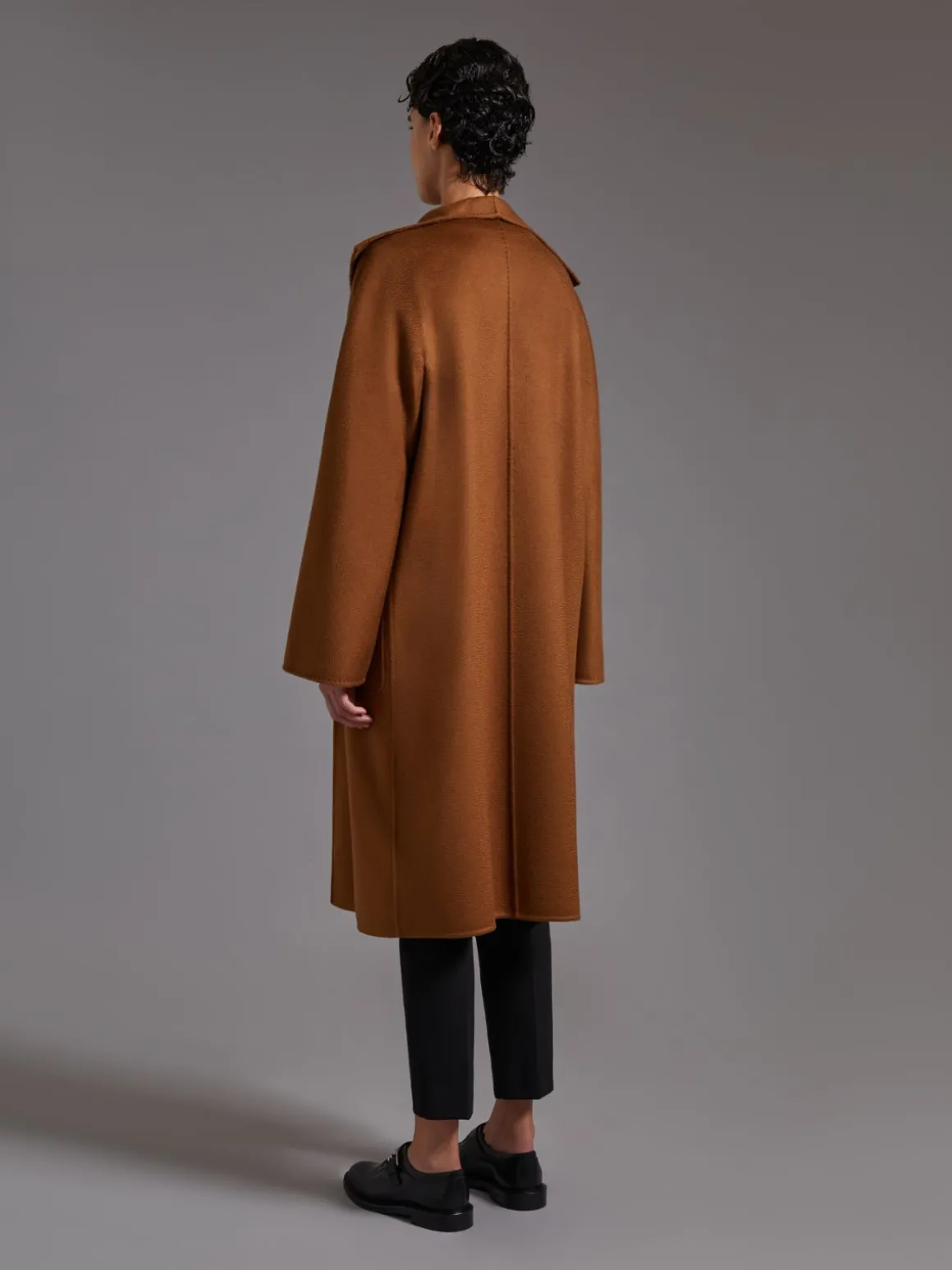 Cappotto cardigan in cachemire