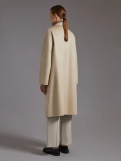 Cappotto cardigan in cachemire