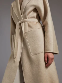 Cappotto cardigan in cachemire