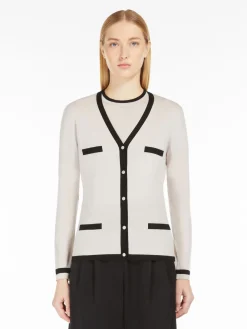 Cardigan in filato di lana