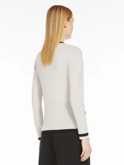 Cardigan in filato di lana