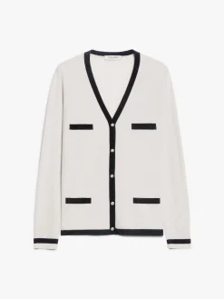 Cardigan in filato di lana