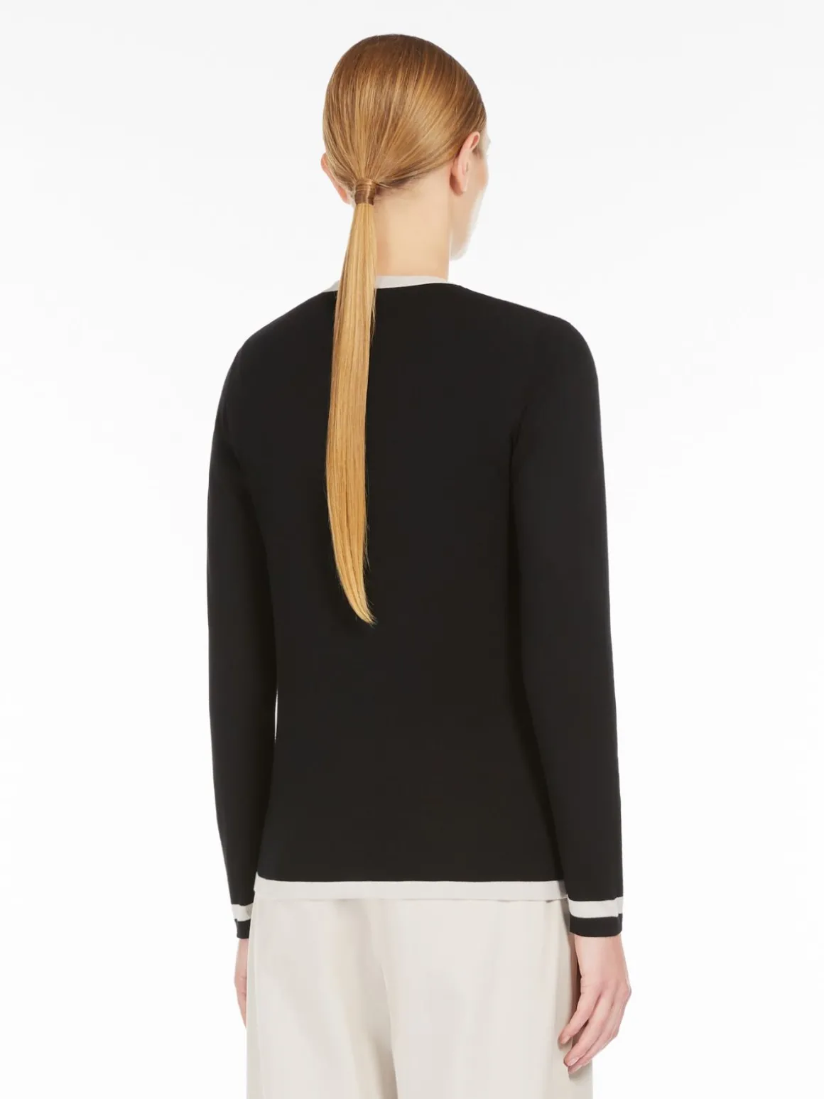 Cardigan in filato di lana