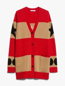 Cardigan in lana e cachemire