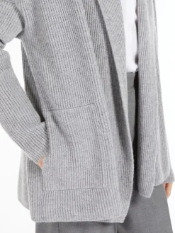 Cardigan in lana e cachemire