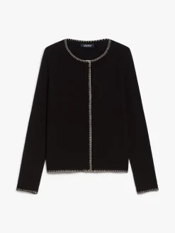 Cardigan in lana e cachemire