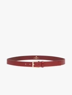 Cintura basic in cuoio