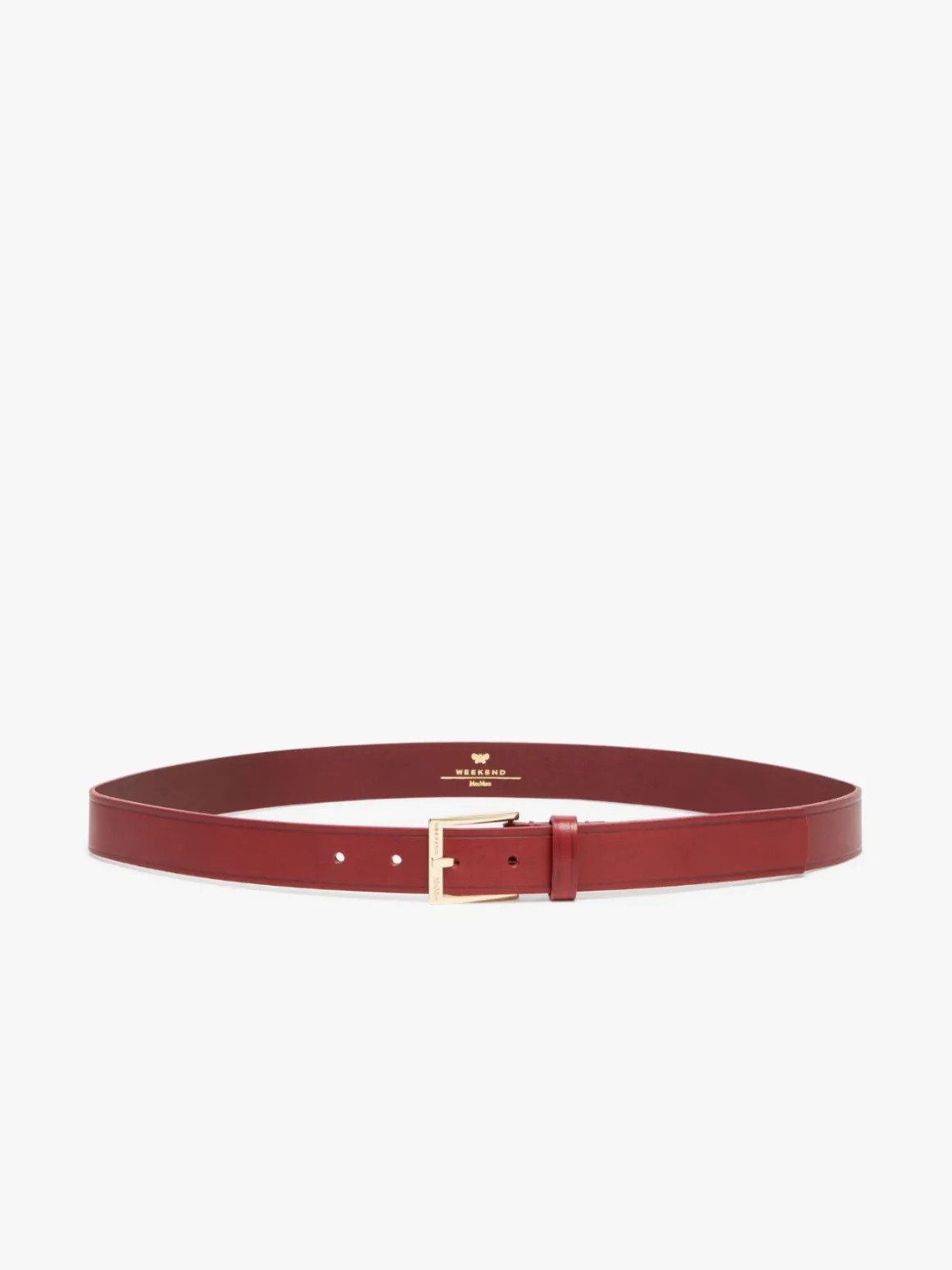 Cintura basic in cuoio