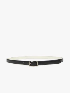 Cintura double-face in pelle
