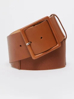 Cintura elastica in pelle