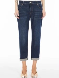 Denim a sigaretta con vita bassa