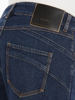 Denim a sigaretta con vita bassa