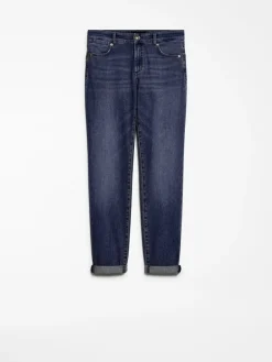 Denim a sigaretta con vita bassa