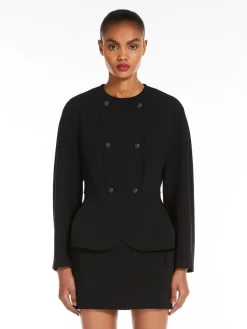 Giacca aderente in tessuto stretch