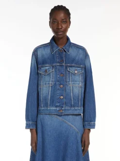 Giacca in denim di cotone