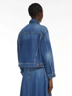 Giacca in denim di cotone