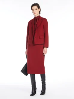Giacca in drap di lana