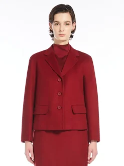 Giacca in drap di lana