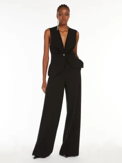 Gilet in cady e seta