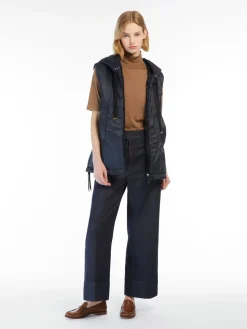 Gilet in tela tecnica antigoccia