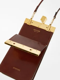 Lizzie bag mini in cuoio