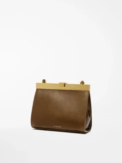 Lizzie bag small in cuoio