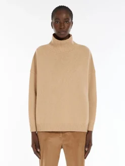 Maglia collo alto in lana