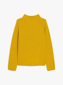Maglia in lana e cachemire a coste
