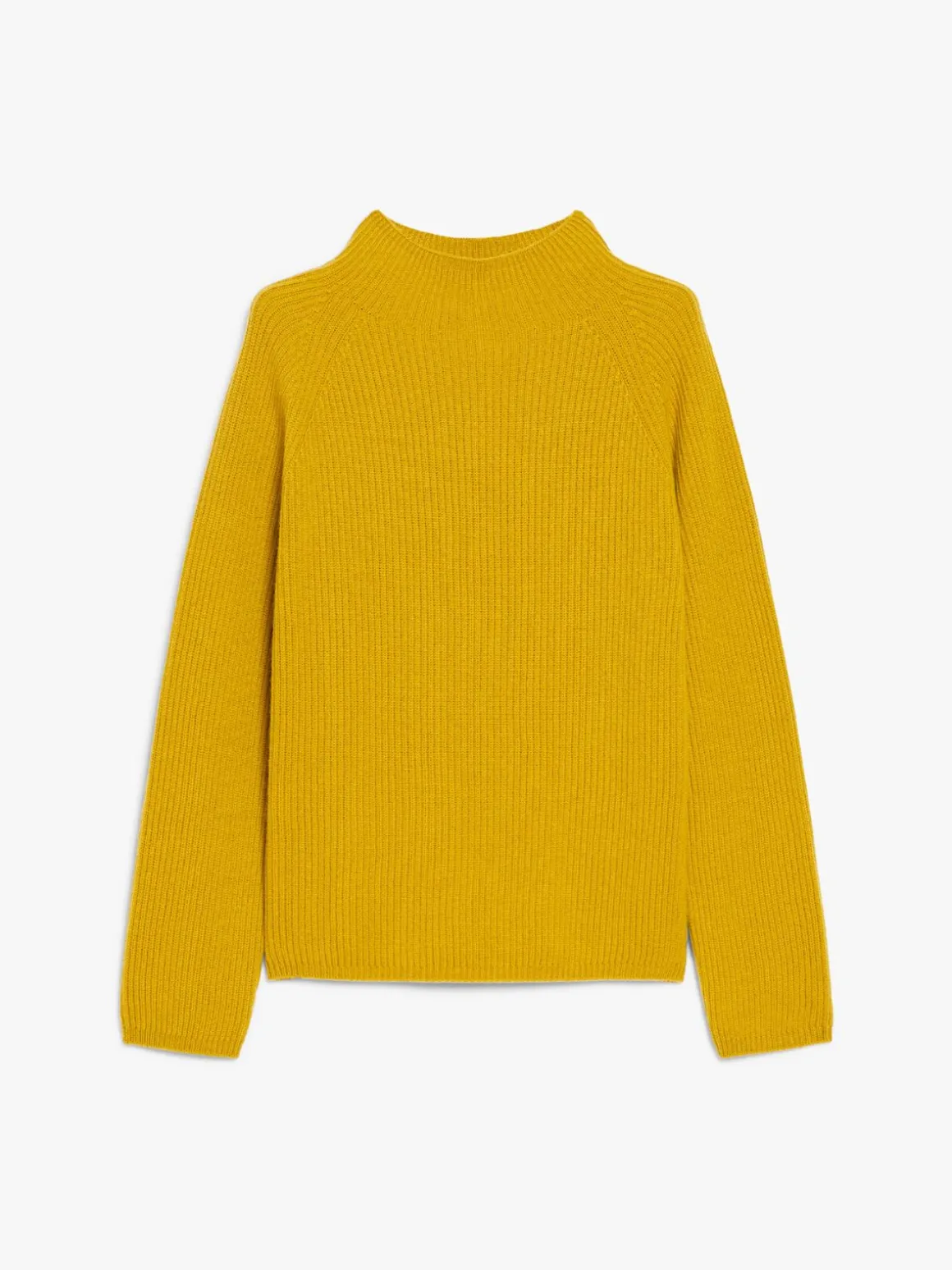 Maglia in lana e cachemire a coste