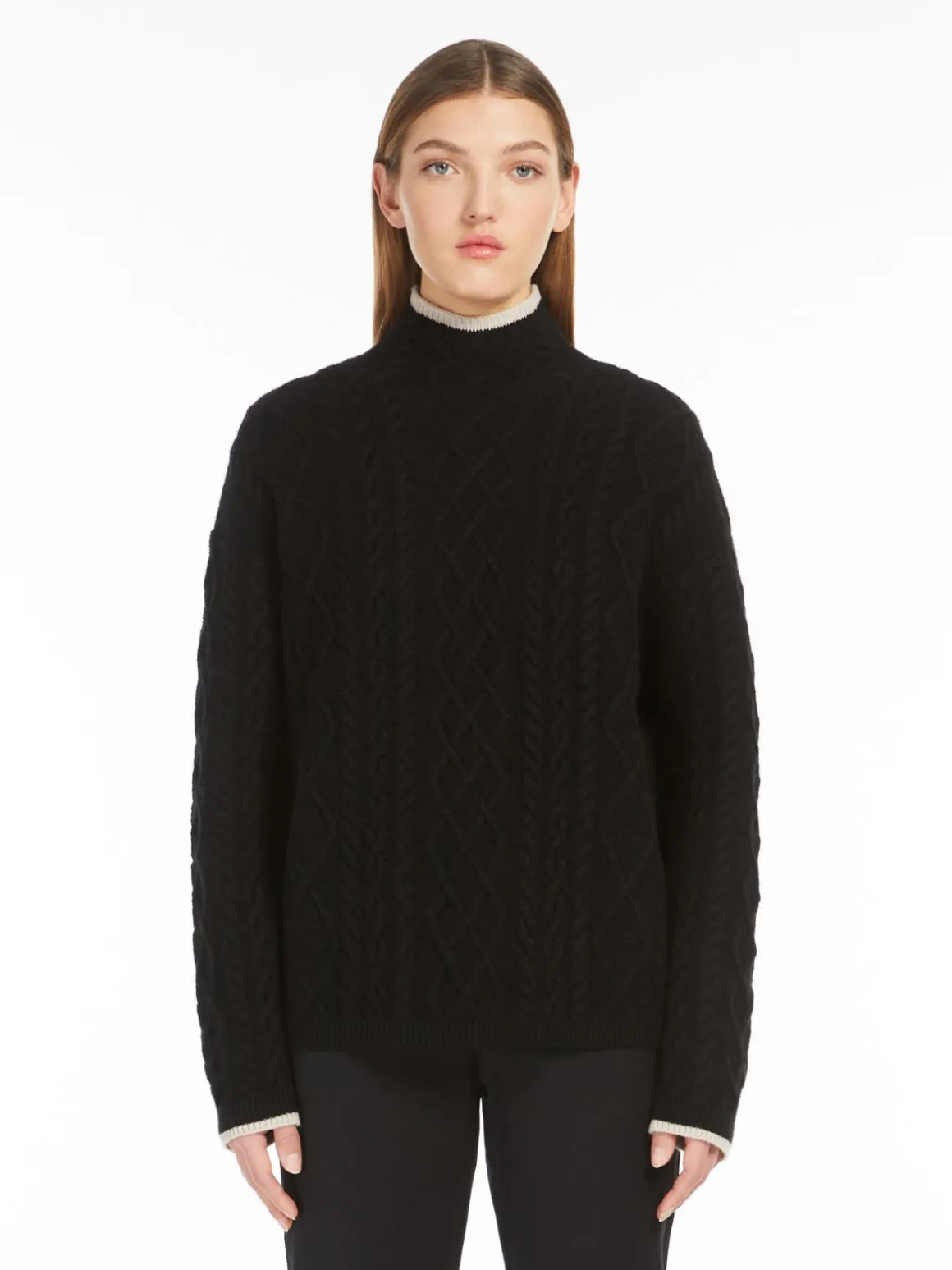 Maglia in lana e cachemire