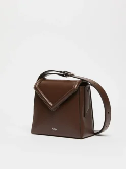MM Bag a tracolla in pelle liscia
