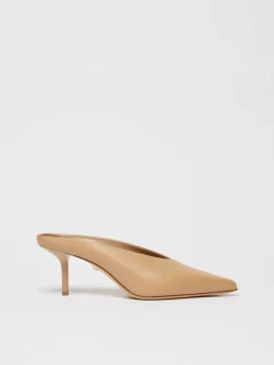 Mule in pelle liscia