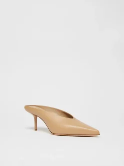 Mule in pelle liscia