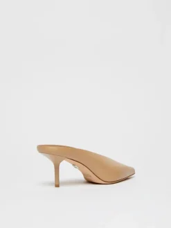 Mule in pelle liscia